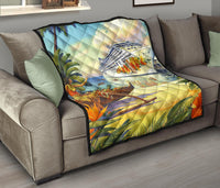 Vintage Hawaii Premium Quilt - Polynesian Pride