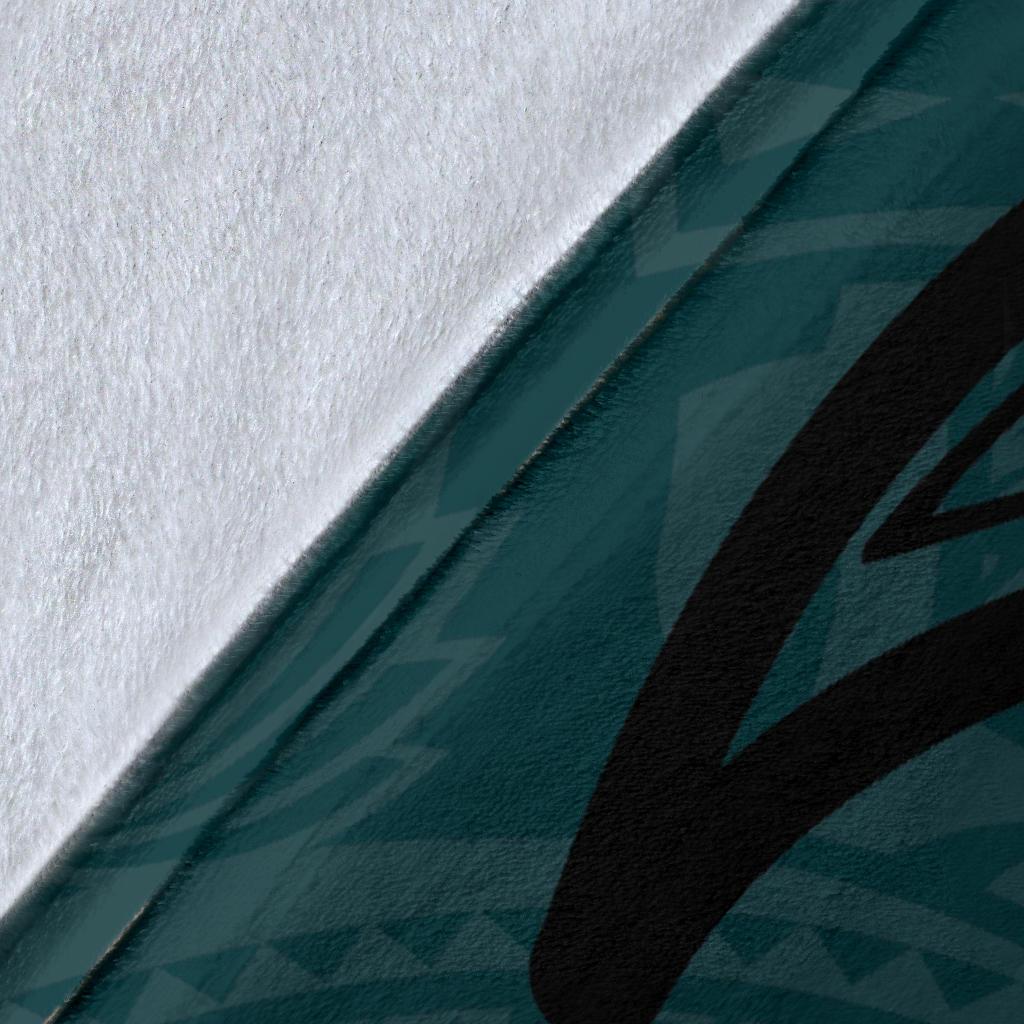 Hawaii Turtle Hibiscus Polynesian Premium Blankets - Polynesian Pride
