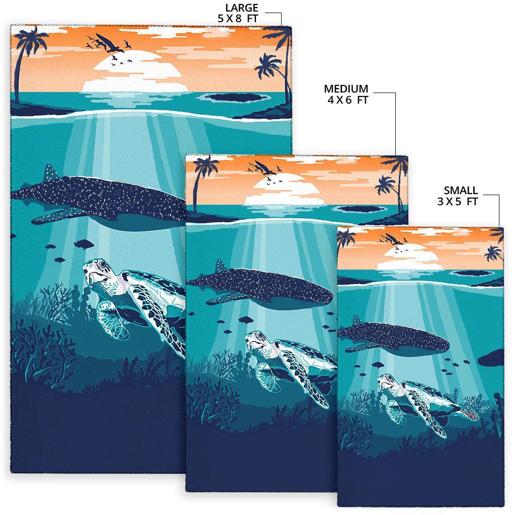 Sea Sunset Area Rug AH - Polynesian Pride