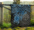 Federated States Of Micronesia Premium Quilt - Federated States Of Micronesia Seal & Blue Turtle Hibiscus - Polynesian Pride