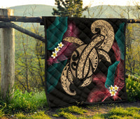 Hawaii Turtle Polynesian Tropical Premium Quilt - Ghia Style Gold - Polynesian Pride