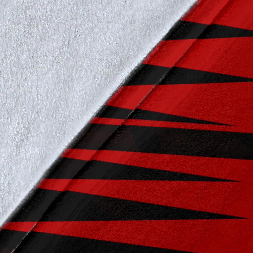 Tonga Polynesian Premium Blanket - Tonga Red Seal with Polynesian tattoo - Polynesian Pride