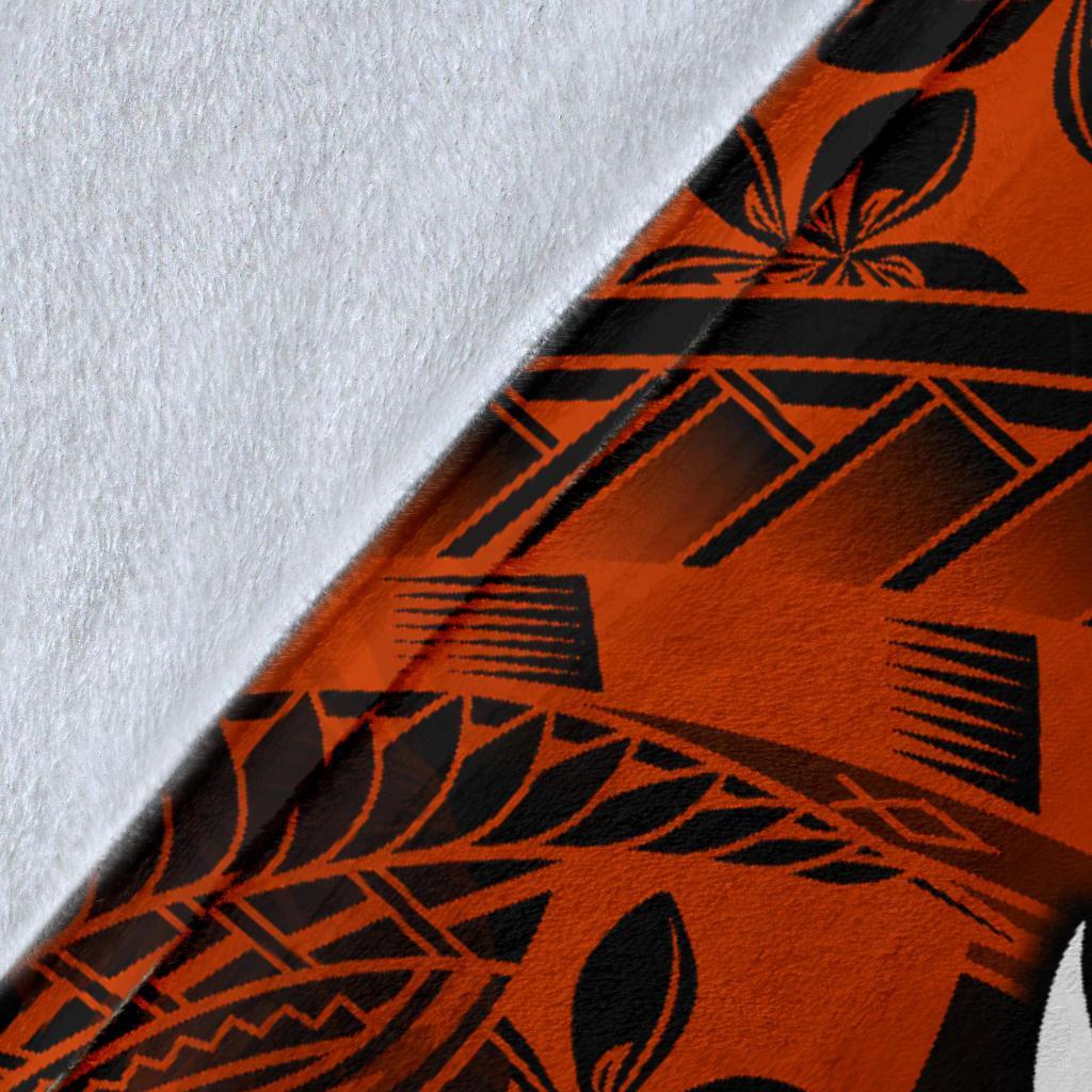 Samoa Polynesian Personalised Premium Blanket - Vintage Polynesian Style - Polynesian Pride