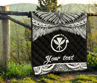 Hawaii Polynesian Custom Personalised Premium Quilt - Hawaii Pride White Version - Polynesian Pride