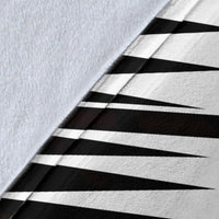 Samoa Polynesian Premium Blanket - Samoa White Seal with Polynesian Tattoo - Polynesian Pride