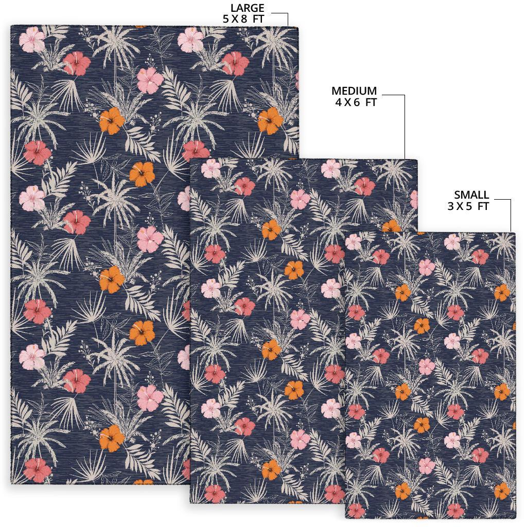 Tropical Grey Rug - Polynesian Pride