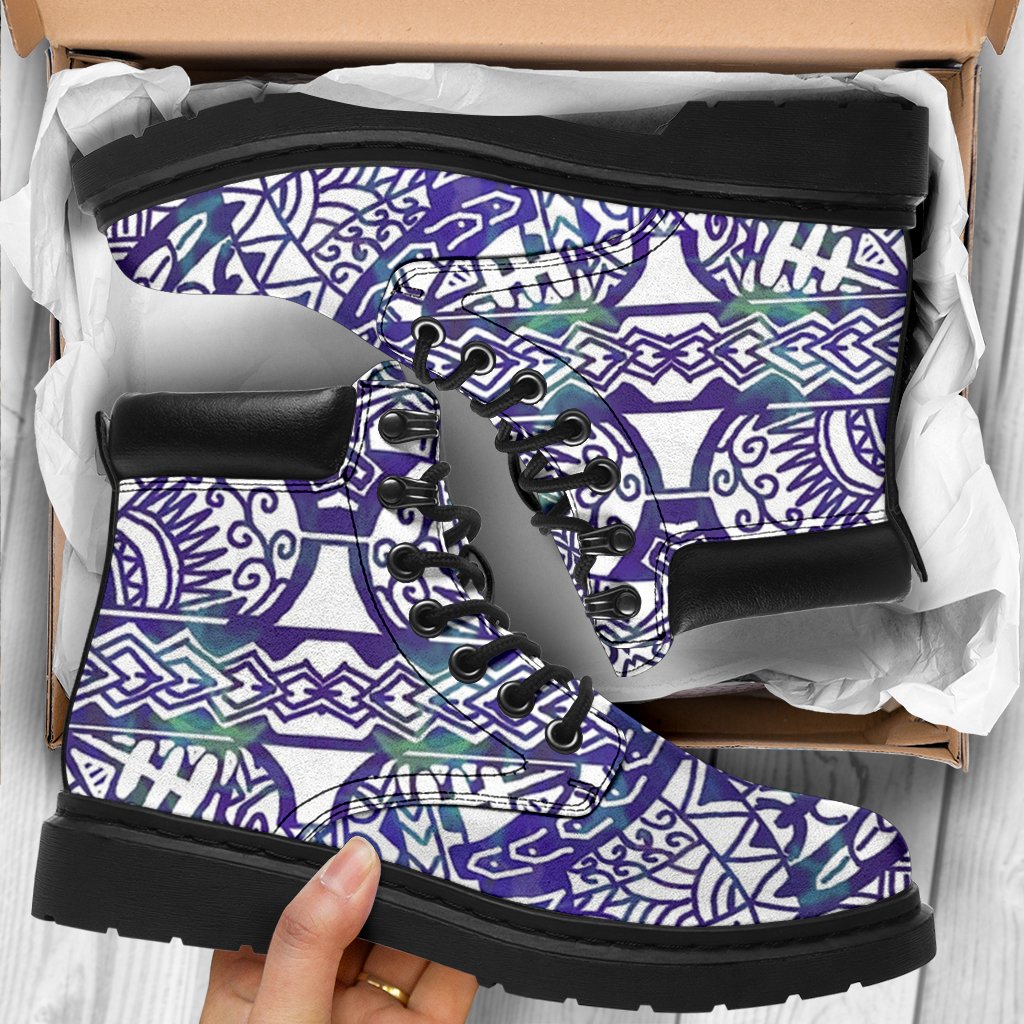 Polynesian 03 Season Boots - Polynesian Pattern - Polynesian Pride