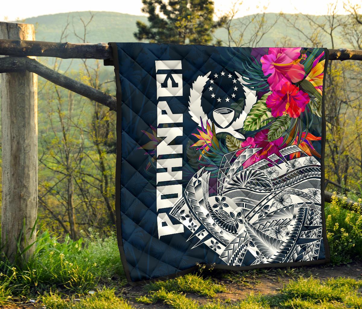 Pohnpei Premium Quilt - Pohnpei Summer Vibes - Polynesian Pride
