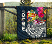 Tonga Custom Personalised Premium Quilt - Summer Vibes - Polynesian Pride