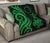 Cook Islands Premium Quilt - Green Tentacle Turtle - Polynesian Pride