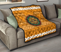 Hawaii Tiki Kanaka Polynesian - Premium Quilt AH - Polynesian Pride