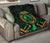 Maori New Zealand Premium Quilt Manaia Green - Polynesian Pride