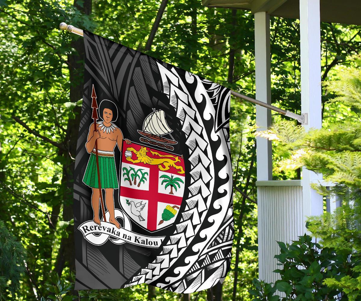 Fiji Flag - Wings Style - Polynesian Pride