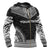 Hawaii Polynesian Chief Custom Zip up Hoodie Black Version - Polynesian Pride