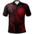 Nauru Custom Polo Shirt Red Turtle Unisex Red - Polynesian Pride