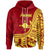 Rotuma Zip Hoodie Feavai Flag Rotuma Red - Polynesian Pride