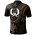 Pohnpei Custom Polo Shirt Gold Turtle - Polynesian Pride