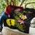 New Caledonia Polynesian Custom Personalised Quilt - Plumeria Tribal - Polynesian Pride