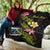 Samoa Polynesian Custom Personalised Quilt - Plumeria Tribal - Polynesian Pride