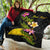 Tokelau Polynesian Custom Personalised Quilt - Plumeria Tribal - Polynesian Pride