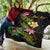 Pohnpei Polynesian Custom Personalised Quilt - Plumeria Tribal - Polynesian Pride