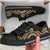 Tahiti Low Top Canvas Shoes - Gold Tentacle Turtle - Polynesian Pride