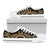 Pohnpei Low Top Canvas Shoes - Gold Tentacle Turtle - Polynesian Pride