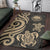 Federated States of Micronesia Area Rug - Gold Tentacle Turtle - Polynesian Pride