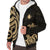 Marshall Islands Sherpa Hoodie - Gold Tentacle Turtle - Polynesian Pride