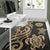 Tahiti Area Rug - Gold Tentacle Turtle - Polynesian Pride