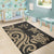 Kosrae Area Rug - Gold Tentacle Turtle - Polynesian Pride