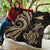 Tokelau Premium Quilt - Gold Tentacle Turtle - Polynesian Pride