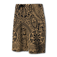 Hawaii Polynesian Kakau Turtle Gold - Polynesian Pride