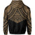 Polynesian Skull Hawaii Hoodie Gold Circle Style - Polynesian Pride