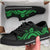 Tahiti Low Top Canvas Shoes - Green Tentacle Turtle - Polynesian Pride