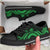 Federated States of Micronesia Low Top Canvas Shoes - Green Tentacle Turtle - Polynesian Pride