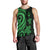 Guam Men's Tank Top - Green Tentacle Turtle - Polynesian Pride