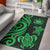 Samoa Area Rug - Green Tentacle Turtle Green - Polynesian Pride