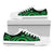 Tokelau Low Top Canvas Shoes - Green Tentacle Turtle - Polynesian Pride