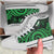 Niue High Top Shoes - Green Tentacle Turtle - Polynesian Pride