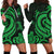 Vanuatu Women Hoodie Dress - Green Tentacle Turtle Green - Polynesian Pride