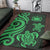 Samoa Area Rug - Green Tentacle Turtle - Polynesian Pride