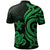 Papua New Guinea Polo Shirt Green Tentacle Turtle - Polynesian Pride