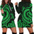 Tokelau Women Hoodie Dress - Green Tentacle Turtle Green - Polynesian Pride