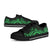 Samoa Low Top Canvas Shoes - Green Tentacle Turtle - Polynesian Pride