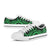 Pohnpei Low Top Canvas Shoes - Green Tentacle Turtle - Polynesian Pride