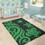 Marshall Islands Area Rug - Green Tentacle Turtle - Polynesian Pride