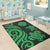 Tahiti Area Rug - Green Tentacle Turtle - Polynesian Pride