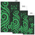 Fiji Area Rug - Green Tentacle Turtle Crest - Polynesian Pride