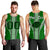 (Personalised) Hawaii Men's Tank Top - Green Football Tank Top AH - Polynesian Pride